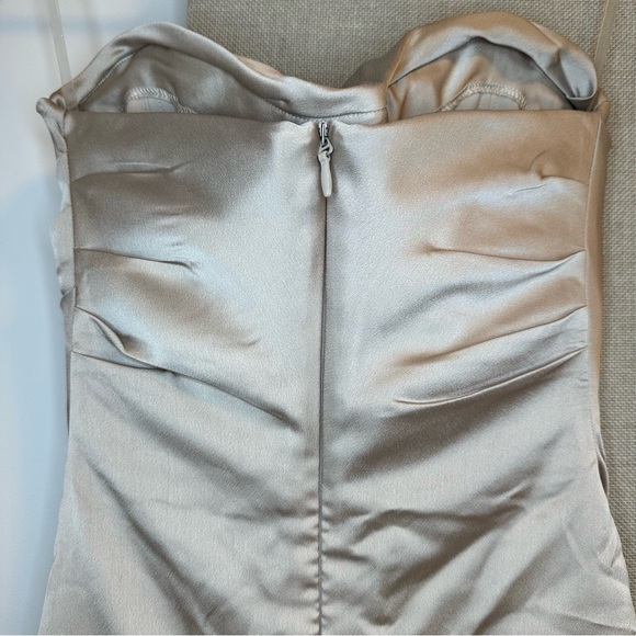 HOUSE OF CB Jasmine Satin Corset Dress - Picture 10 of 14